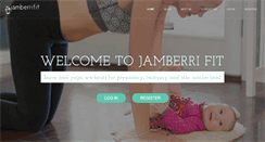 Desktop Screenshot of jamberrifit.com